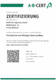 Bio - Zertifikat